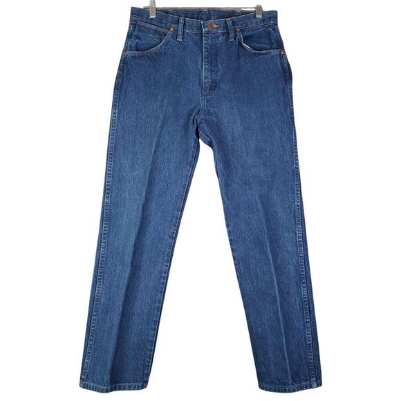 Wrangler Jeans Straight Leg High Rise Women’s Medium Wash 5-Pocket Size 33x30 - Picture 2 of 9